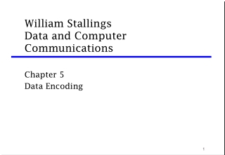 William Stallings Data and Computer Communications