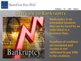Reason to hire an experience Bankruptcy Attorney NC