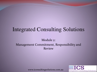 Integrated Consulting Solutions