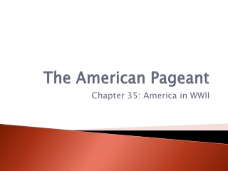 The American Pageant