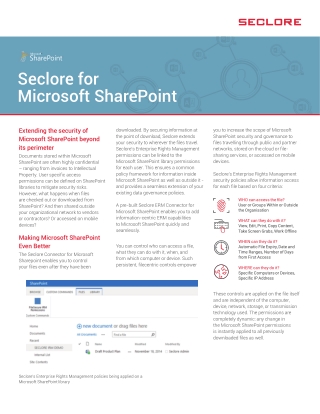 Seclore for Microsoft SharePoint