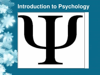 Introduction to Psychology