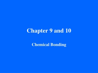 Chapter 9 and 10