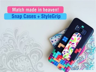 A perfect match – snap case and style grip