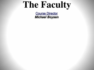 The Faculty