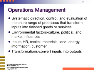 Operations Management