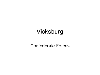 Vicksburg