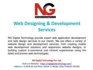 Best Web Designing & Development Services In Delhi NCR