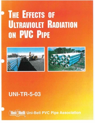The Effects Of Ultraviolet Radiation on PVC Pipe