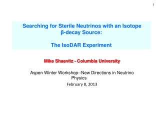 Searching for Sterile Neutrinos with an Isotope β-decay Source: The IsoDAR Experiment