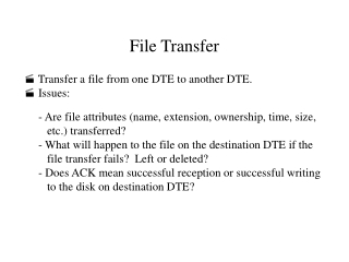 File Transfer