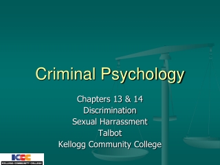 Criminal Psychology