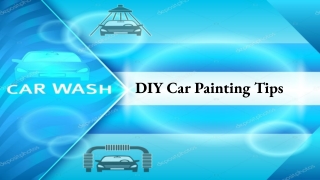 DIY Car Painting Tips