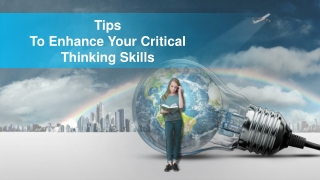 Ways to Improve Your Critical Thinking Skills