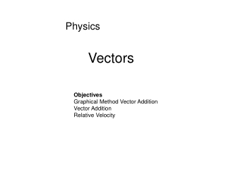 Vectors