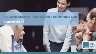 HR Development for Technical and Administrative Staff