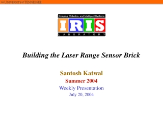 Building the Laser Range Sensor Brick