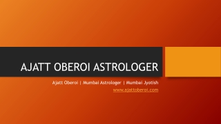 How to Live Problem Free Life with Astrology by Ajatt Oberoi