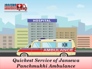 Get First-Class Medical Treatment by Ambulance from Darbhanga