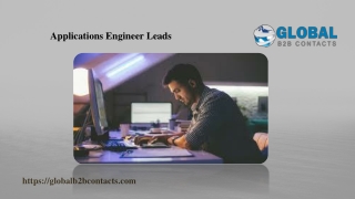 Applications Engineer Leads