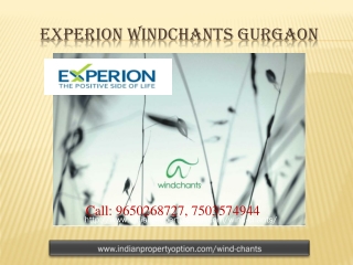 Experion Windchants Gurgaon