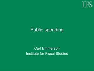 Public spending