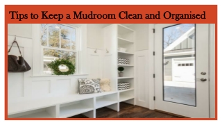 Tips To Keep Your Entry & Mudroom Organised