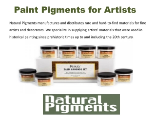 Buy Color Pigment Powder & Historical Powder Pigment