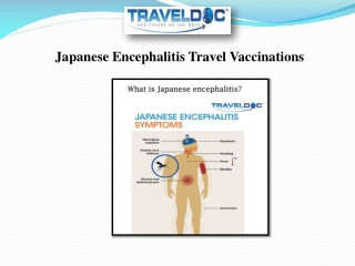 Japanese Encephalitis Travel Vaccinations