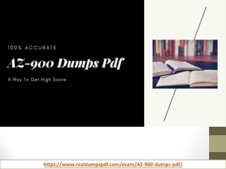 Microsoft AZ-900 Dumps Pdf ~ Perfect Dedication For Perfect Score