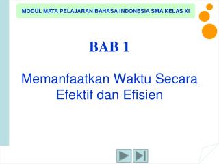 Memanfaatkan Waktu Secara Efektif dan Efisien