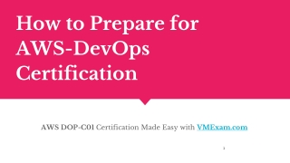 AWS DevOps Engineer Professional (DOP-C01) Certification | Preparation Tips