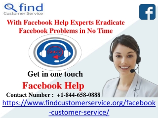 With Facebook Help Experts Eradicate Facebook Problems in No Time