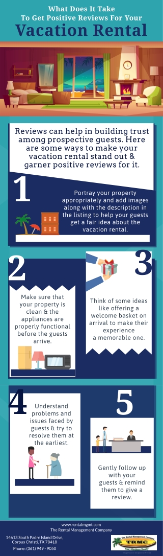 What Does It Take To Get Positive Reviews For Your Vacation Rental