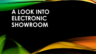 Electronic Showroom in Tirupur