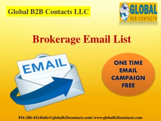 Brokerage Email List