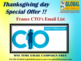 France CTO's Email List