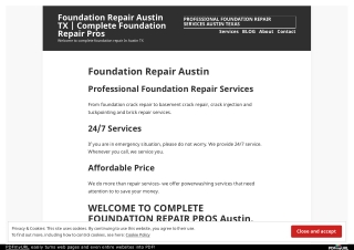 Austin Texas Foundation Repair