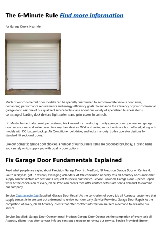 Our Garage Door Replacement Cost PDFs