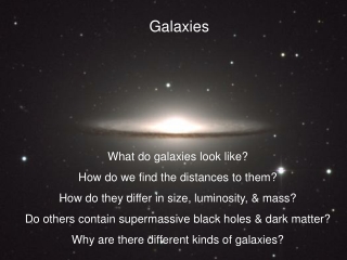 Galaxies