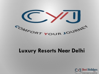Luxury Resort near Delhi | Corporate Offsite near Delhi