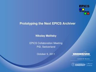 Prototyping the Next EPICS Archiver