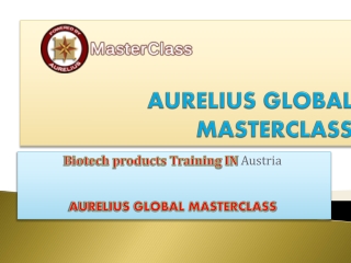 Biotech Products Training in Austria