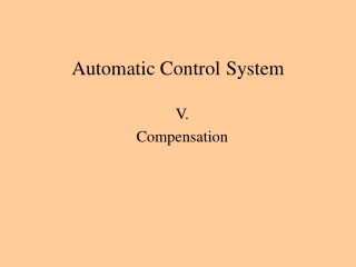 Automatic Control System