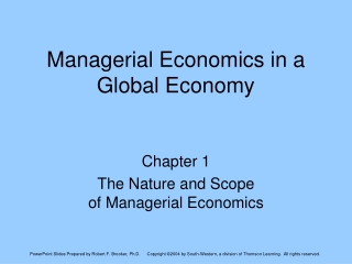 Managerial Economics in a Global Economy