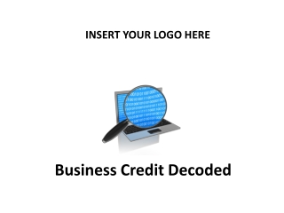 Business Credit Decoded
