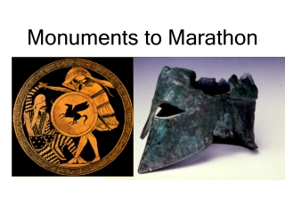 Monuments to Marathon