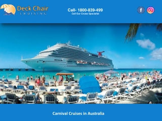 Carnival Cruises in Australia