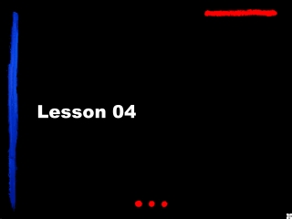 Lesson 04