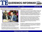 Bolet n Informativo A o 6 No. 27